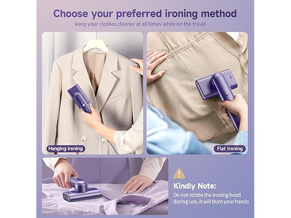 Kepwaa Travel Portable Steamer for clothes