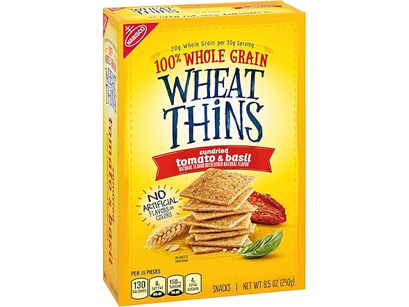 Wheat Thins Sundried Tomato & Basil Snacks