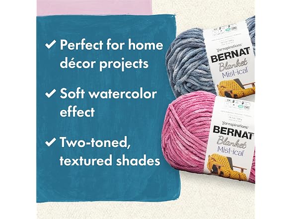 Bernat Blanket Mist-ical Crochet Soft