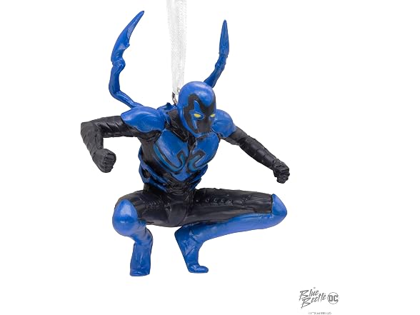 Hallmark DC Blue Beetle Christmas Orname - Gallery 6