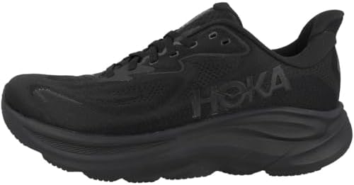 Hoka Clifton 10 Men's Shoes Black/Black Size 9.5