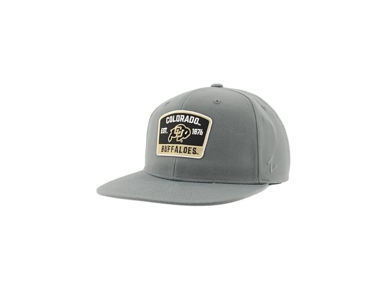 NCAA COLORADO Flat Hat Grey