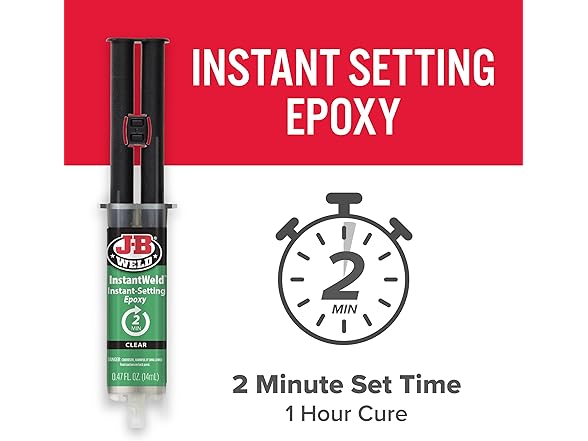 J-B Weld InstantWeld Clear 14ml