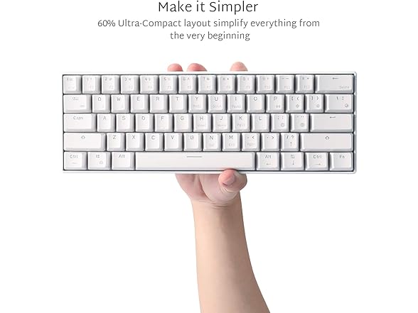 RK 61 Wireless Compact Gaming Keyboard