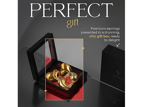 Premium Gold Mix Earrings Set