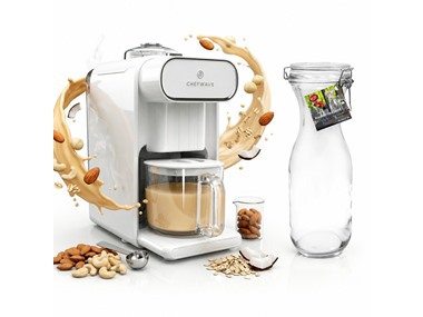 $164.99, Was $239.95, 31% Off! ChefWave Milkmade Milk Maker with Storage Glass Carafe dealfomo
