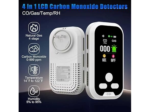 4-in-1 Carbon Monoxide Detector