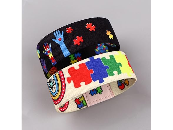 Volare Adult Autism Awareness Wristbands