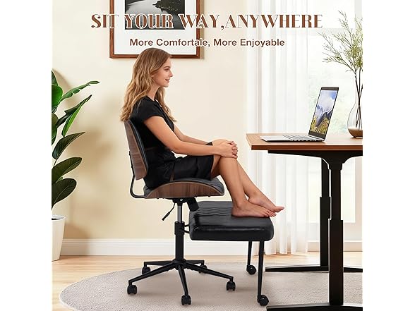 Ergonomic Cross Legged Office Chair
