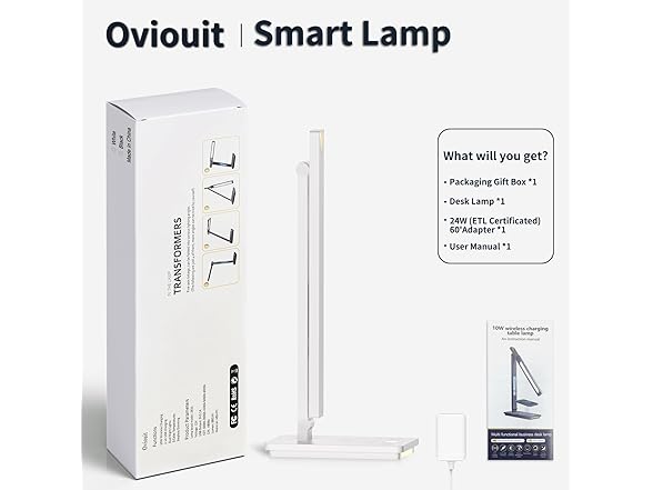 10 in 1 Smart Desk Lamp Led