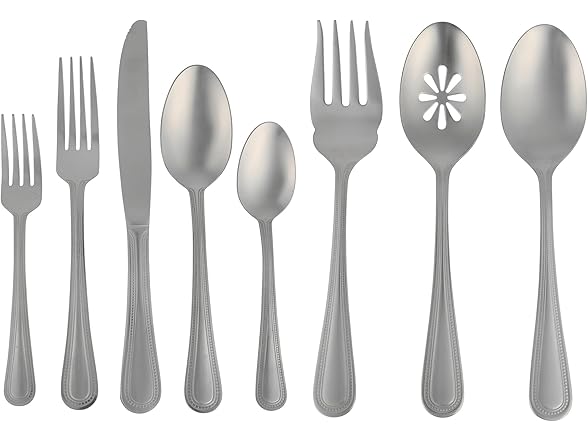 Gibson Home Sinta 87-Piece Stainless Steel Flatware Set 