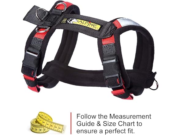 Adjustable Dog Harness, No-Pull D-Ring