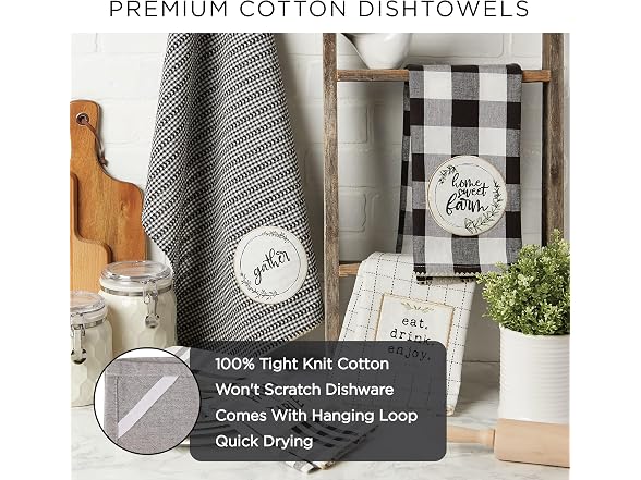 DII Thanksgiving Fall Kitchen Towels