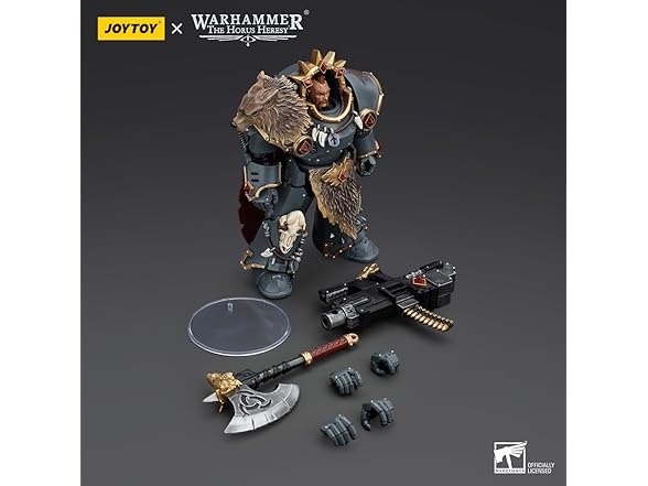 Space Wolves Hvarl Red-Blade Figure