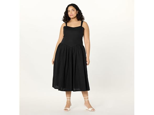 The Drop Women Balu Feminine Shaped Waist Dress