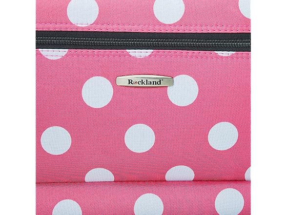 Rockland 4-Pc Polka Softside Luggage Set