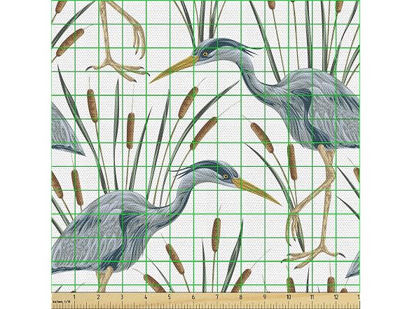 Lunarable Swamp Fabric by The Yard