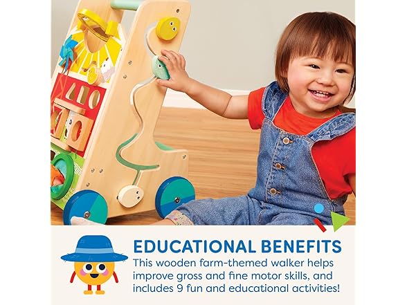 Battat – Wooden Activity Walker