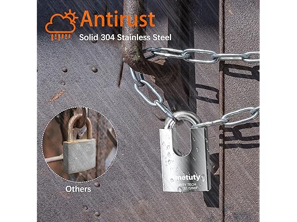 Stainless Steel Heavy Duty Padlock