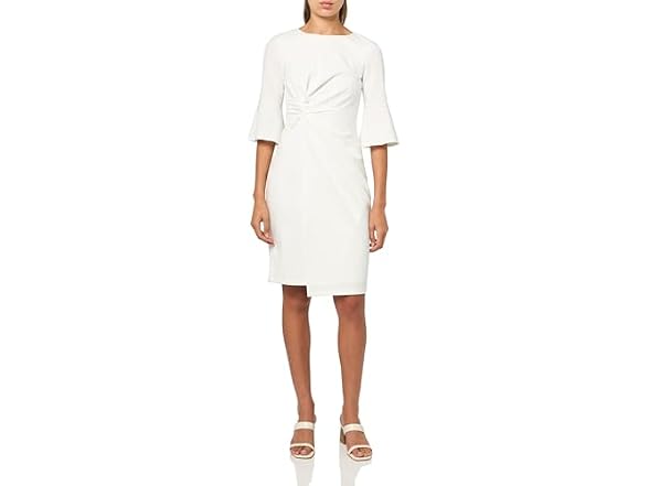 Kensie Women (2) Dresses Belle Sleeve Midi Dress