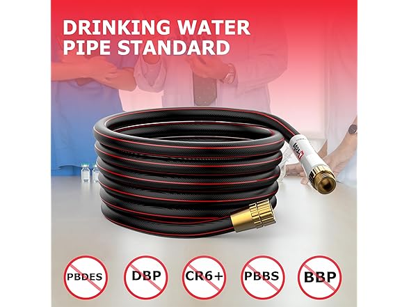 YASQA Water Hose 50 Ft, Flexible