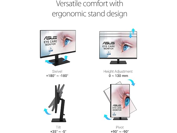 ASUS 23.8” 1080P Monitor