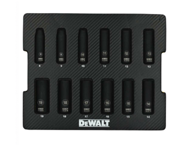 $29.99 DEWALT DWMT45447 12pc 3/8 in. Metric Impact Socket dealfomo