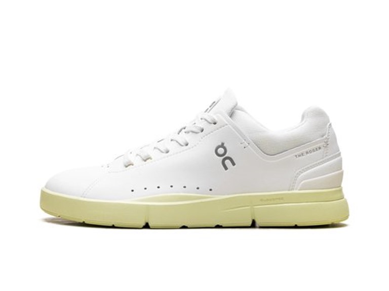 On Running The Roger Advantage Men's Shoes White/Hay Size 7