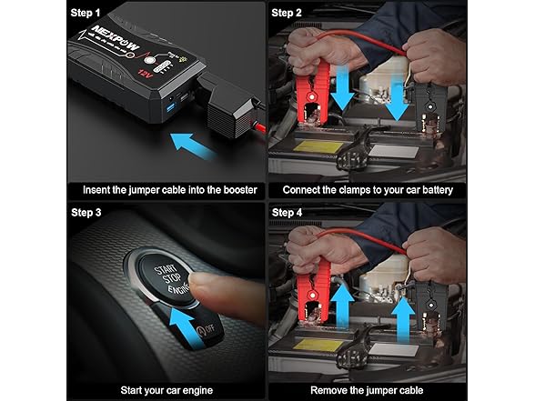 NEXPOW Car Jump Starter | 3000A