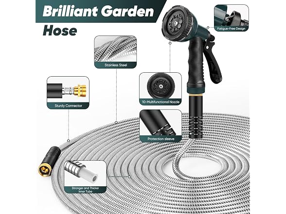 Amayrose Garden Hose 50 FT
