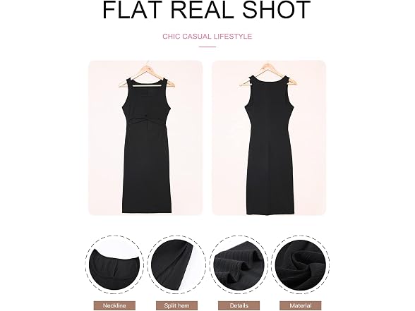 Acelitt Women (M) Sexy Summer Dresses Cut Out Tank