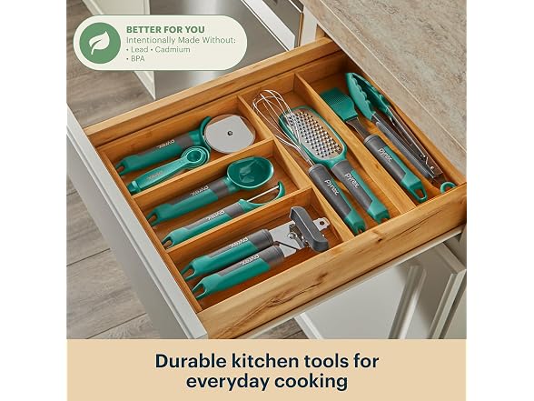 Pyrex 22-Piece Kitchen Cooking Utensils Set