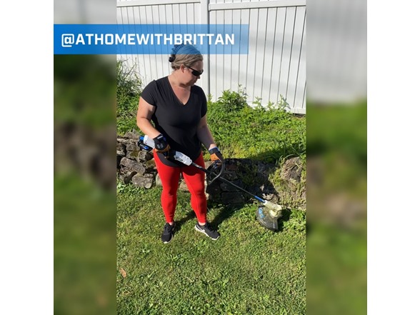 HART 20V Cordless 13" String Trimmer Kit, (1) 2.0 Ah Lithium-Ion Battery