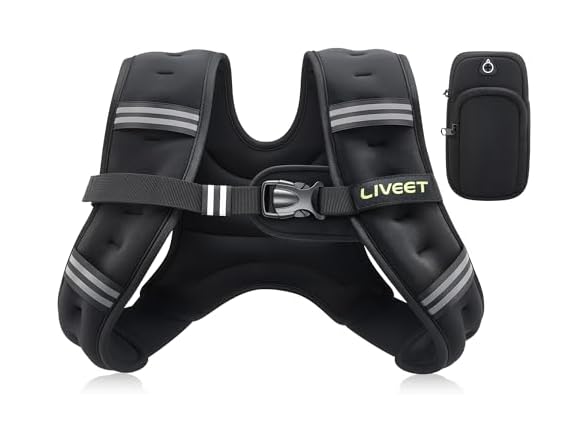 Liveet Weighted Vest Reflective