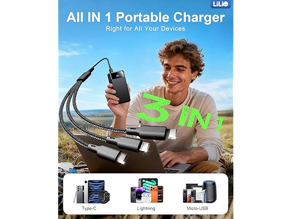 LILIO Portable Charger Power Bank