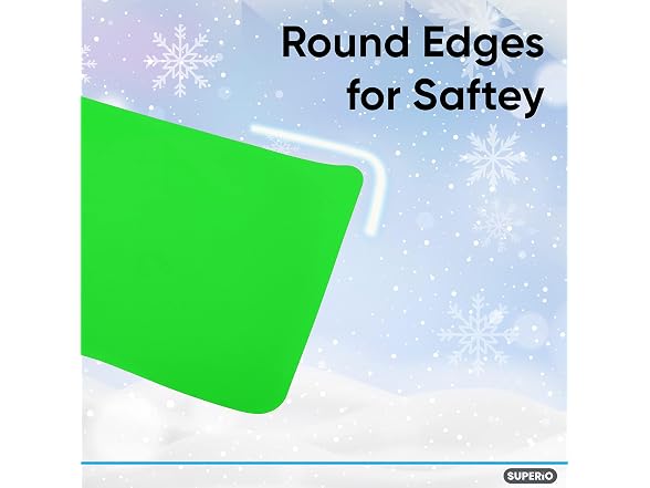 Superio Snow Slider Mat 36" (Green), 12 Pack