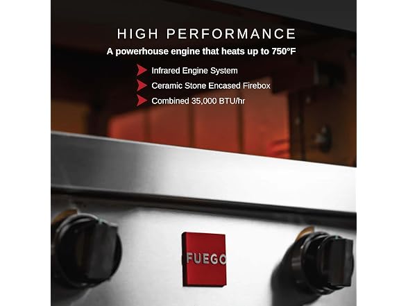 Fuego F27S-Pizza Table Top All 304SS Pizza Oven