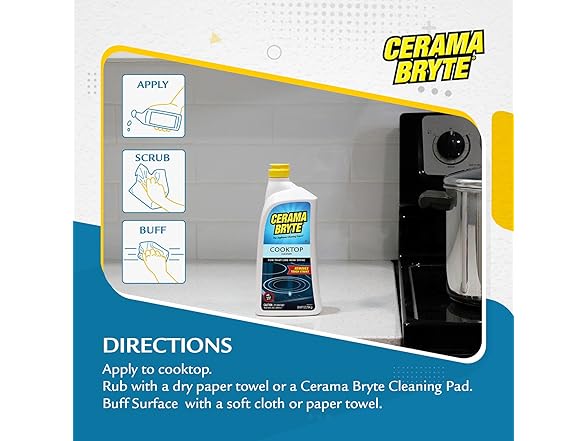 Cerdá Cerama Bryte Removes Tough Stains Cooktop