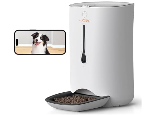 WOPET W0195 7L Automatic Pet Feeder with Camera