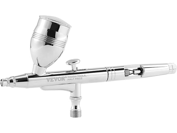 Airbrush Gun, Dual Action Gravity Feed with 0.3
