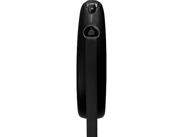 Flexi Black Design Tape Black Retractable Leash