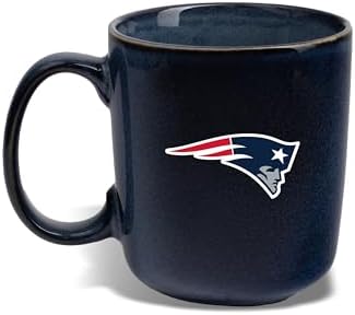 The Memory Company Officially Licensed NFL 15oz Artisan Faded Rim Ceramic Mug - Premium Fan Drinkware with Team Logo, Ideal Coffee Cup for Home, Office & Game Day