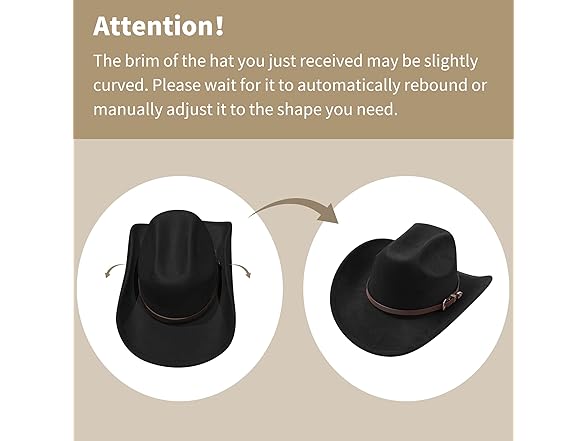 SAJUZEN Cowboy Hat