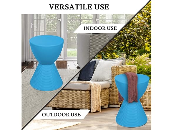 LeisureMod Boyd Round Side Table
