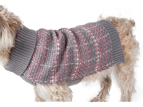 Pet Life ® Symphony Static Pet Sweater