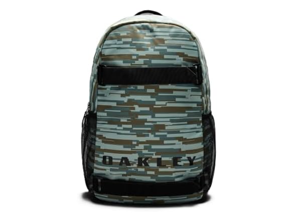 Oakley Mens BTS Backpack, Green Pix Camo, One Size