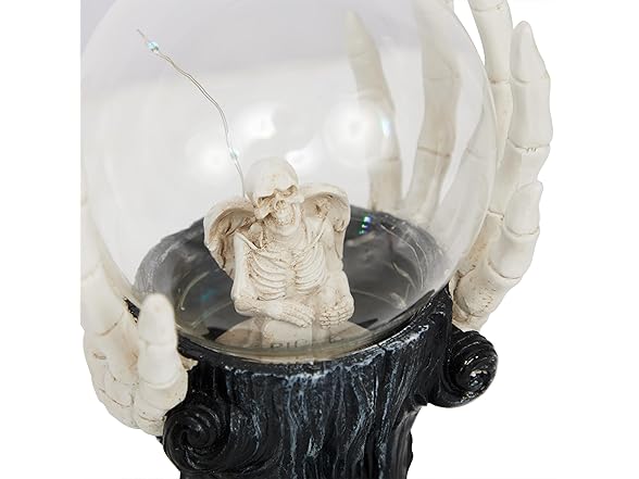 Alpine Corporation Halloween Color Changing LED Crystal Ball