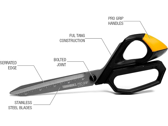 Toughbuilt TB-H4-70-11 11 Pro Grip Shears