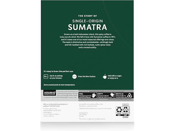96ct Starbucks K-Cup Coffee Pods, Dark Roast