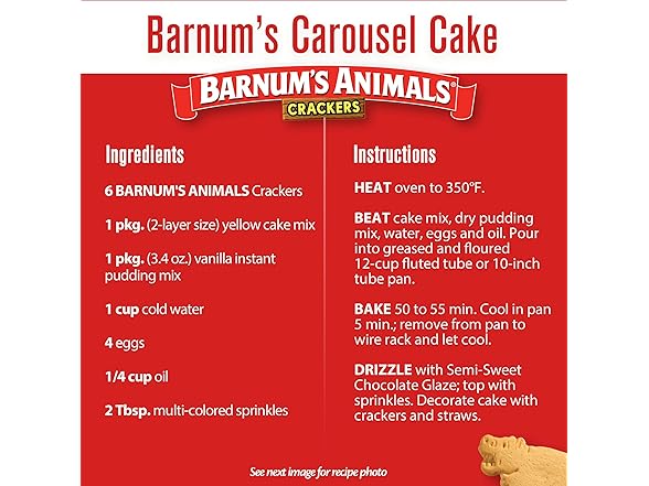 BARNUM'S Original Animal Crackers, 2.1 oz